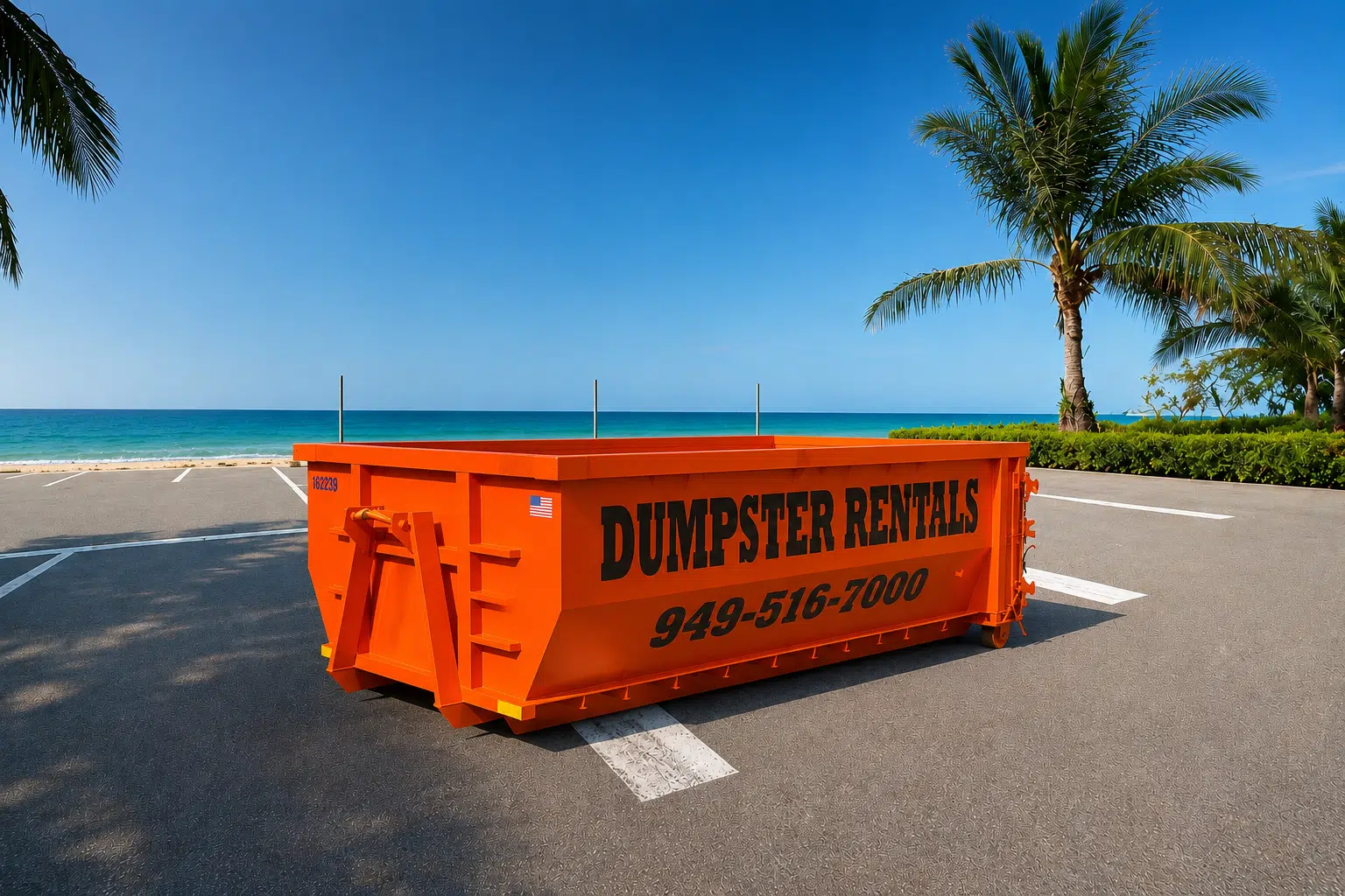 OC Dumpsters 10 yard dumpster
