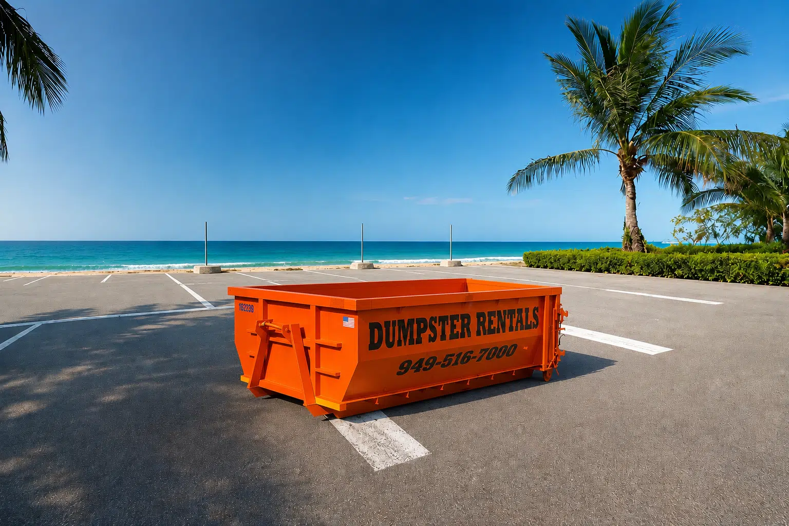 OC Dumpsters 5 yard dumpster